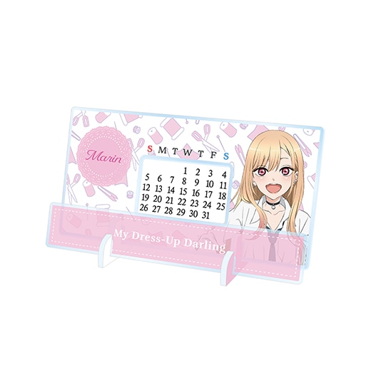 TVアニメ「その着せ替え人形は恋をする」卓上アクリル万年カレンダー