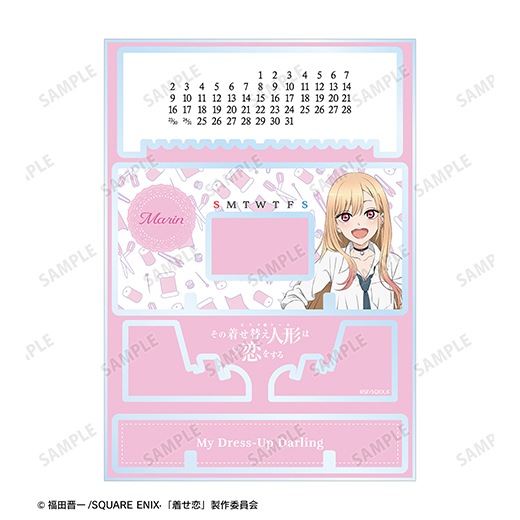 その着せ替え人形は恋をする 卓上アクリル万年カレンダー TVアニメ「その着せ替え人形は恋をする」卓上アクリル万年