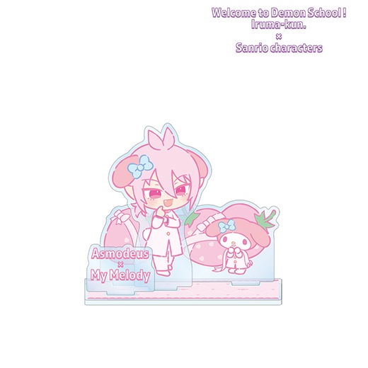 入間くん アスモデウスアリス ポスカ コースター サンリオ シーパラ 魔入りました！入間くん×サンリオキャラクターズのコラボ商品