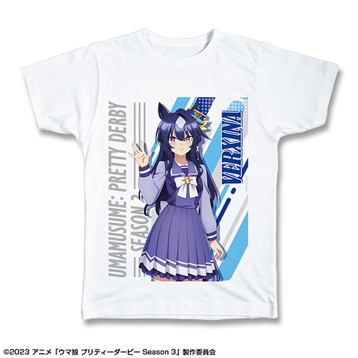 ウマ娘 BOSSコラボ Tシャツ ヴィルシーナ&ヴィブロス TVアニメ『ウマ娘 プリティーダービー Season 3』Tシャツ デザイン07