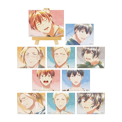 ギヴン キャンバスボード 映画 ギヴン - 佐藤 真冬＆上ノ山 立夏 Ani-Art aqua label