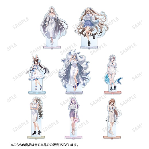 アズールレーン』特大アクリルスタンド 描き起こし サマー
