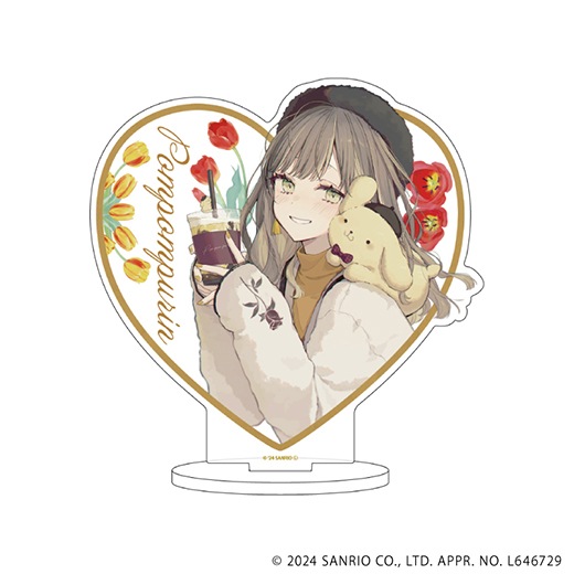 赤倉×サンリオキャラクターズ」アクリルスタンド / 描き下ろしイラスト