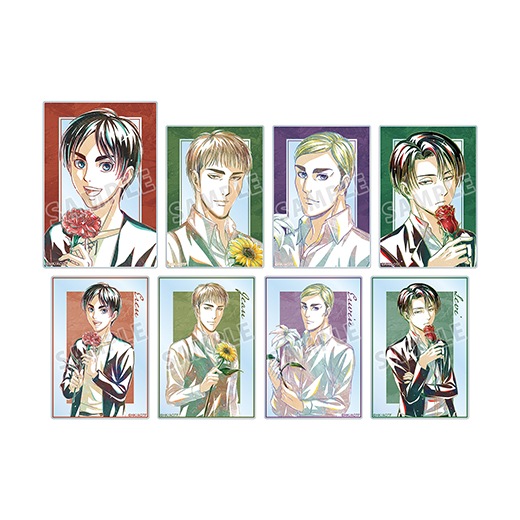 進撃の巨人』 描き下ろし トレーディング Ani-Art アクリルカード