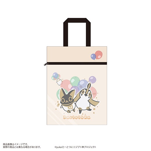 アニメ とーとつにエジプト神2 クリアポケット付きトートバッグ B バステト ラー メジェド アニメ とーとつにエジプト神2 スターマイン新作 グッズ 22年8月 Star Mine Online Store