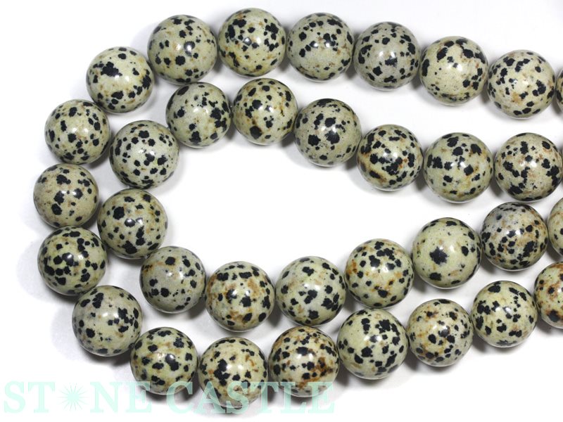 丸ビーズ】ダルメシアンジャスパー 16mm | すべての商品