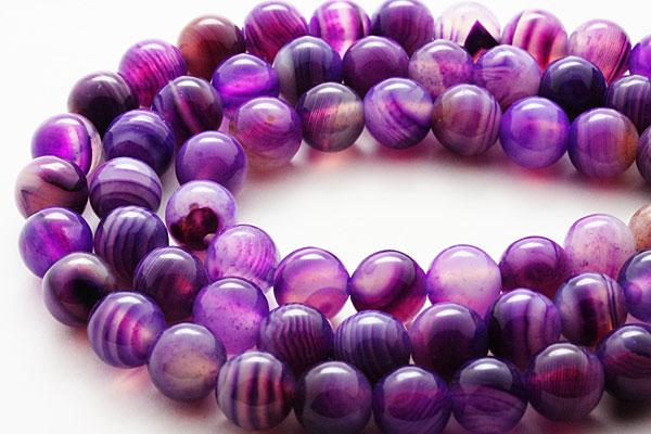 14kgfパープルオニキス✖️MOP✖️水晶ブレスレット