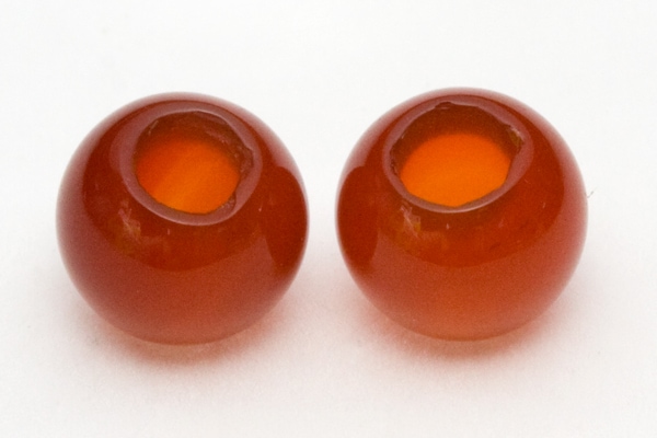 【丸ビーズ】レッドメノウ 6mm (2.5mm穴) 10粒セット売り