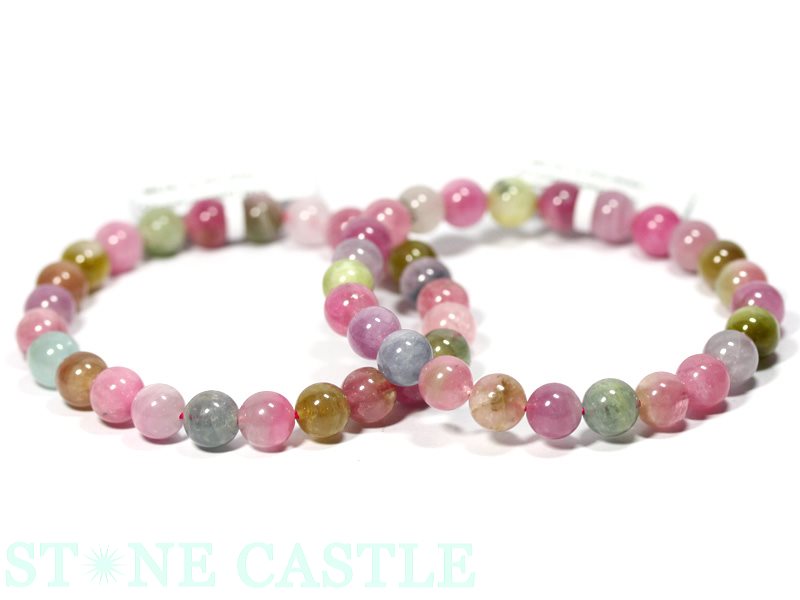 ☆高品質☆【ブレスレット】キャンディトルマリン(5A) (約7.5mm