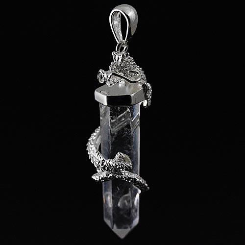 薔薇のオルゴナイト・ペンダント【ヘマタイト・マットパープル】