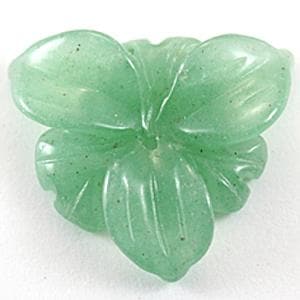 【モチーフビーズ】ハイビスカス アベンチュリン