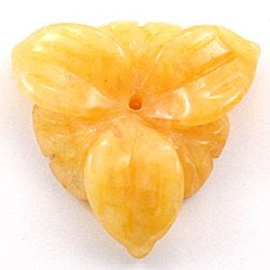 【モチーフビーズ】ハイビスカス アラゴナイト