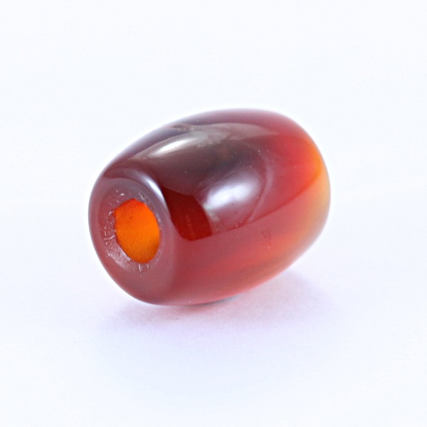 【モチーフビーズ】太鼓型 カーネリアン
