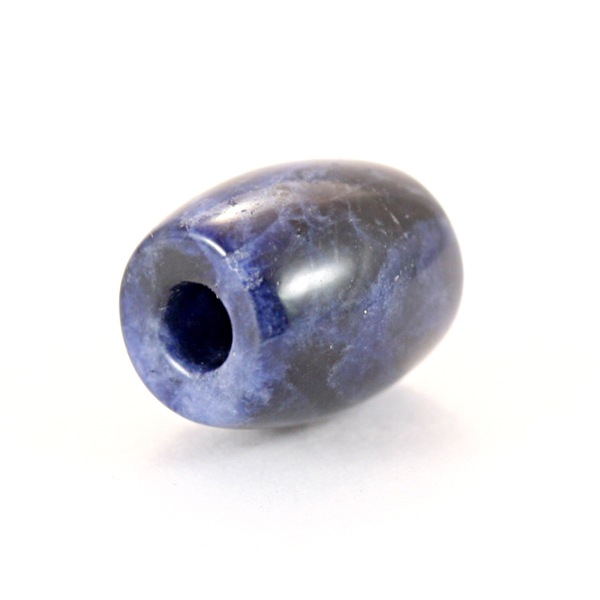 【モチーフビーズ】太鼓型 ソーダライト