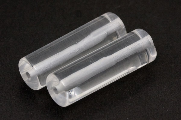【モチーフビーズ】天然水晶 円柱 8x26mm (数量限定商品)