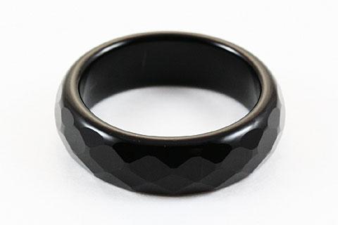 【リング】オニキス カットリング