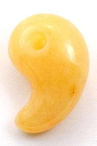 【置き石】勾玉 S アラゴナイト