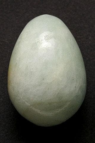 置き石】天然石たまご型 アクアマリン | すべての商品｜パワーストーン