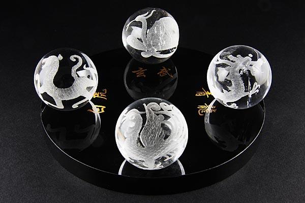 水晶 四神獣 30mm彫刻 水晶 四神獣 30mm彫刻 【公式通販】