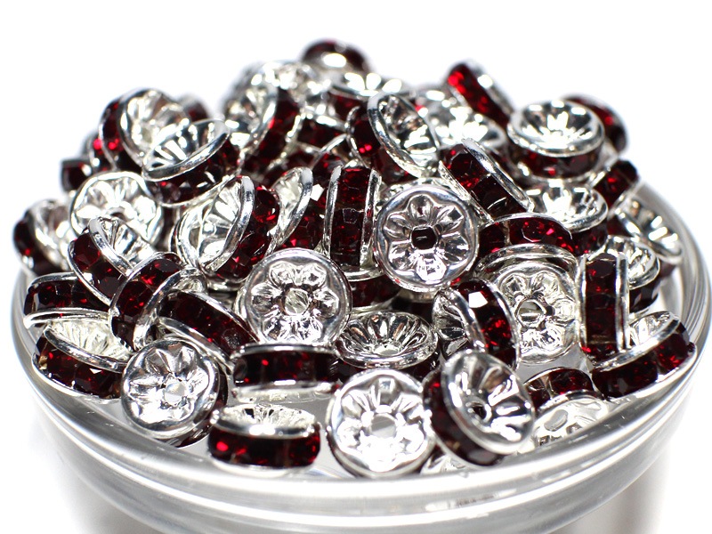 大量 ロンデル  6mm パーツ】カラーロンデル 6mm [10個セット] 各色3 | すべての商品