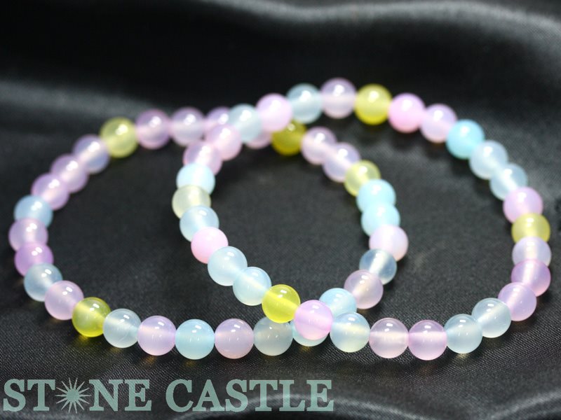 【ブレスレット】キャンディアゲート (約6mm)