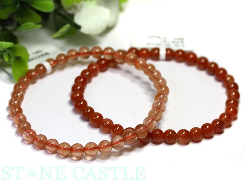 ☆高品質☆【ブレスレット】レッドラビットヘアルチル (A) (約5.5〜6mm)