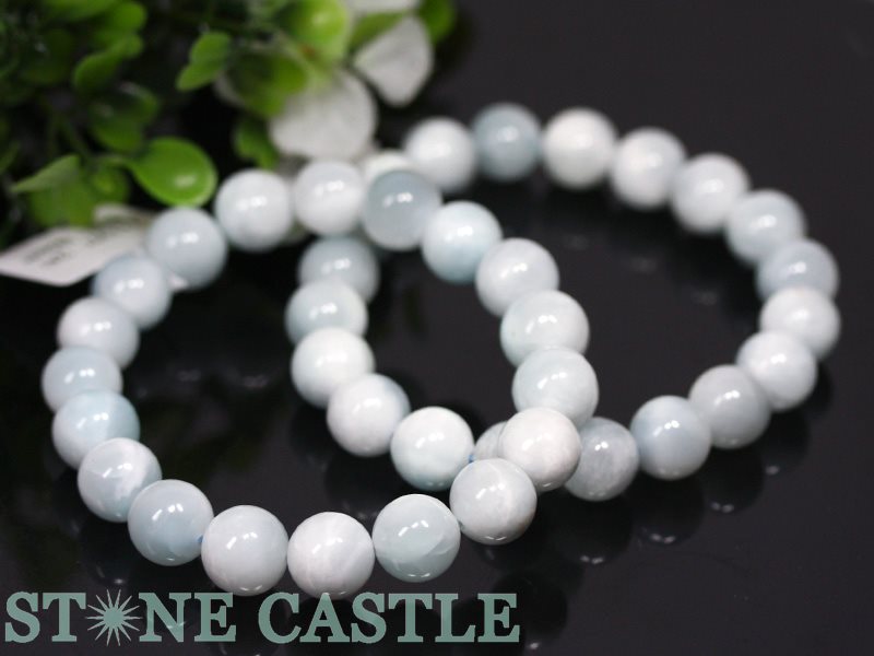 ☆高品質☆【ブレスレット】アイスラリマー (2A) (約10～10.5mm