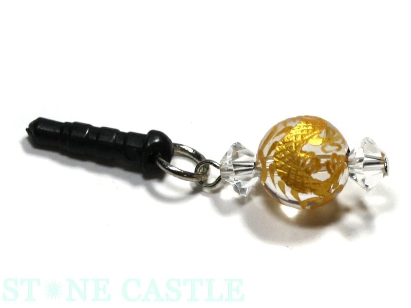 【ジャックアクセサリー】彫刻ビーズ 10mm 五爪龍 (数量限定商品)