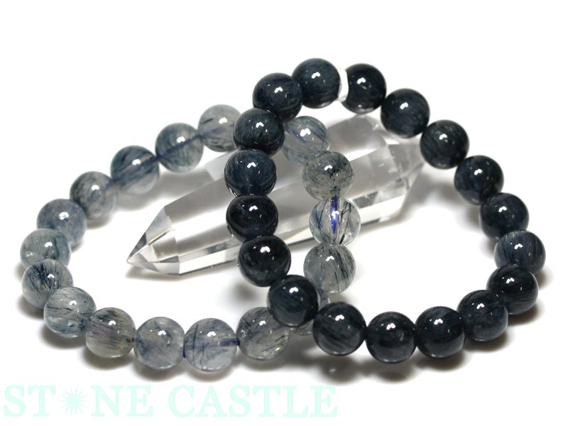 ☆高品質☆【ブレスレット】ブルールチルクォーツ (3A) (約11～11.5mm 