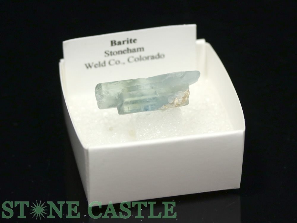 ☆原石一点物☆【原石】バライト「重晶石」(コロラド産) (ブルー) No