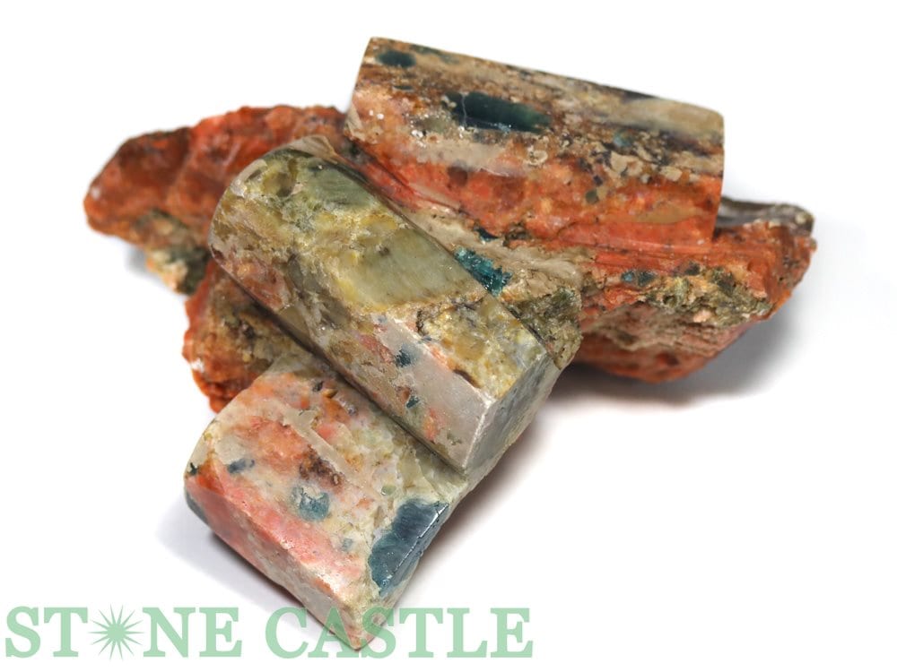 ☆原石一点物☆【原石】サンストーン&アパタイト共生鉱 コレクション