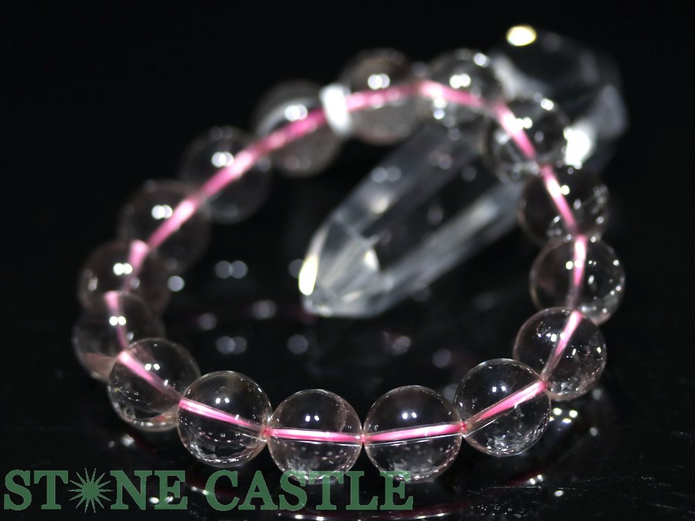 ☆高級一点物☆【ブレスレット】ピンクエンジェルラダークォーツ (約13