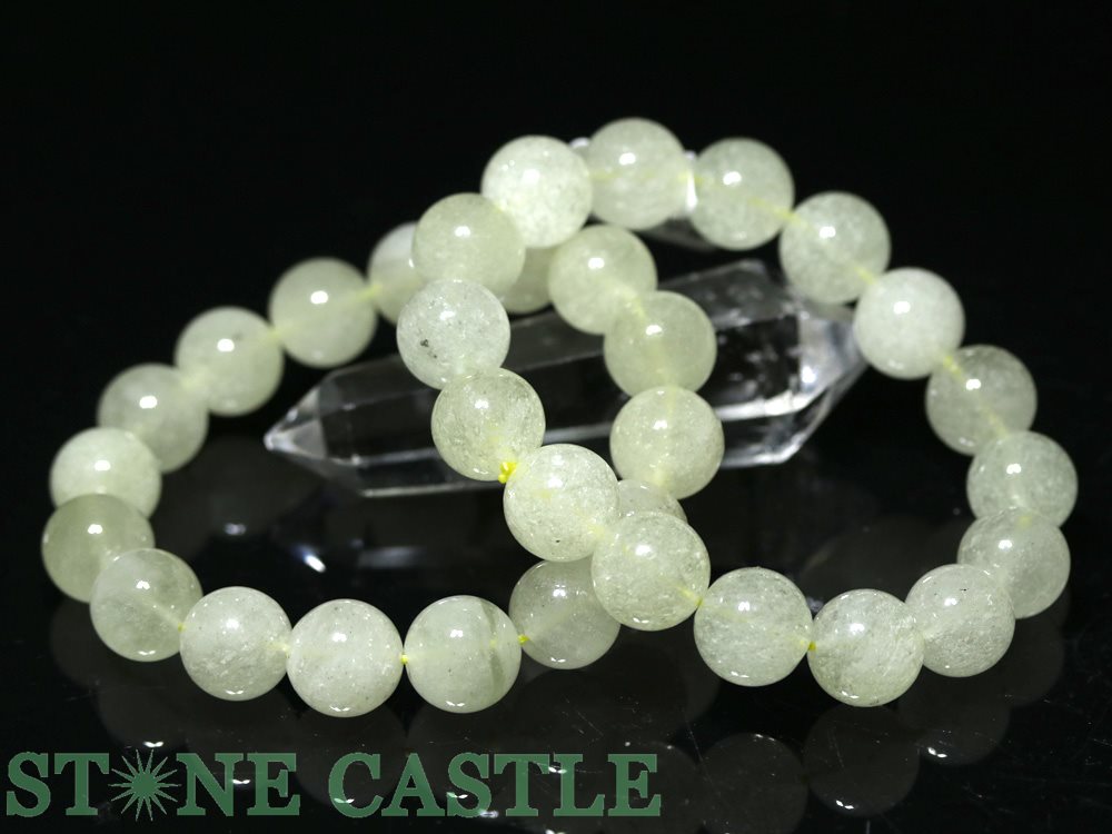 リビアングラス・ルチルクォーツ レディースブレスレット｜天然石