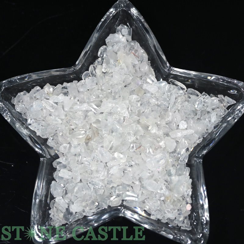 【さざれ】浄化用チップ 200g フロスティクォーツ