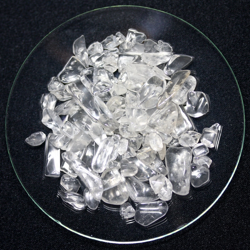 【さざれ】浄化用チップ 200g 天然水晶 (ST) (大粒)