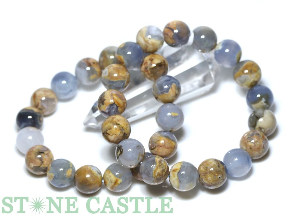 ☆高品質☆【ブレスレット】アースメノウ (瑪瑙) (3A) (約12.5～13mm
