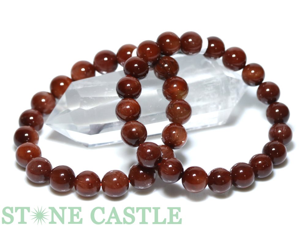 キャッツアイ効果極太板状金針水晶1点物ゴールドタイチンルチルクォーツブレスレット 1粒売り】☆ルチルの王道!!☆極太タイチン針☆黄金の輝き