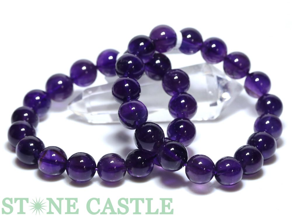 ☆高品質☆【ブレスレット】アメジスト (最高級) 約12mm | すべての