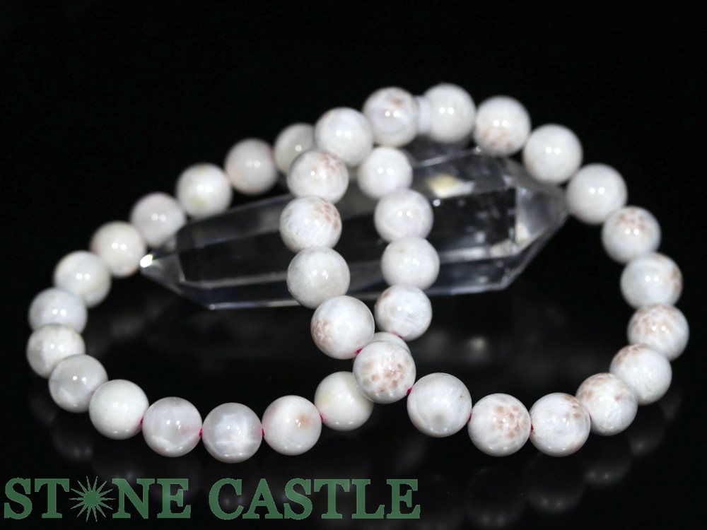 ☆高品質☆【ブレスレット】ピンクラリマー (トムソナイト) (約11