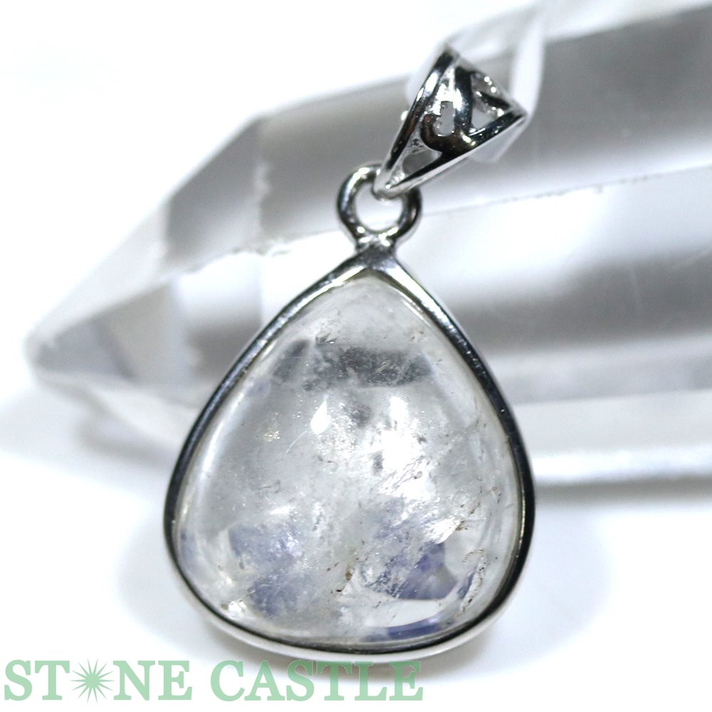 ☆一点物☆【ペンダント】ブルーフローライトインクォーツ (3A) No.45