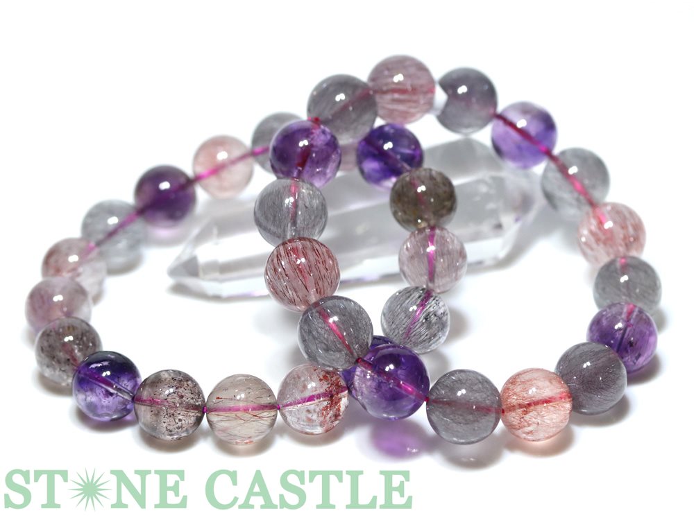 ハイクオリティ　スーパーセブン　ブレスレット　透明度綺麗　13 ハイクオリティ スーパーセブン ブレスレット 透明度綺麗 13 【公式通販】