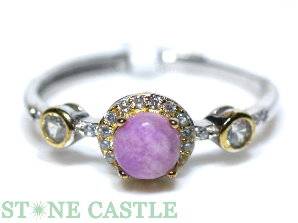 ☆一点物☆【リング】スギライト (ジルコニア付) No.12