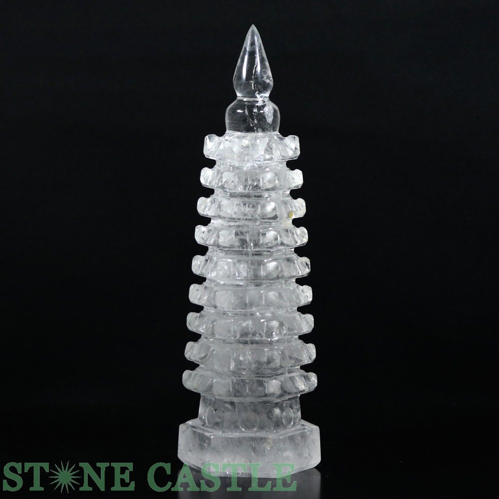 ☆一点物☆【開運＆風水アイテム】文昌塔(もんしょうとう) 天然水晶 No
