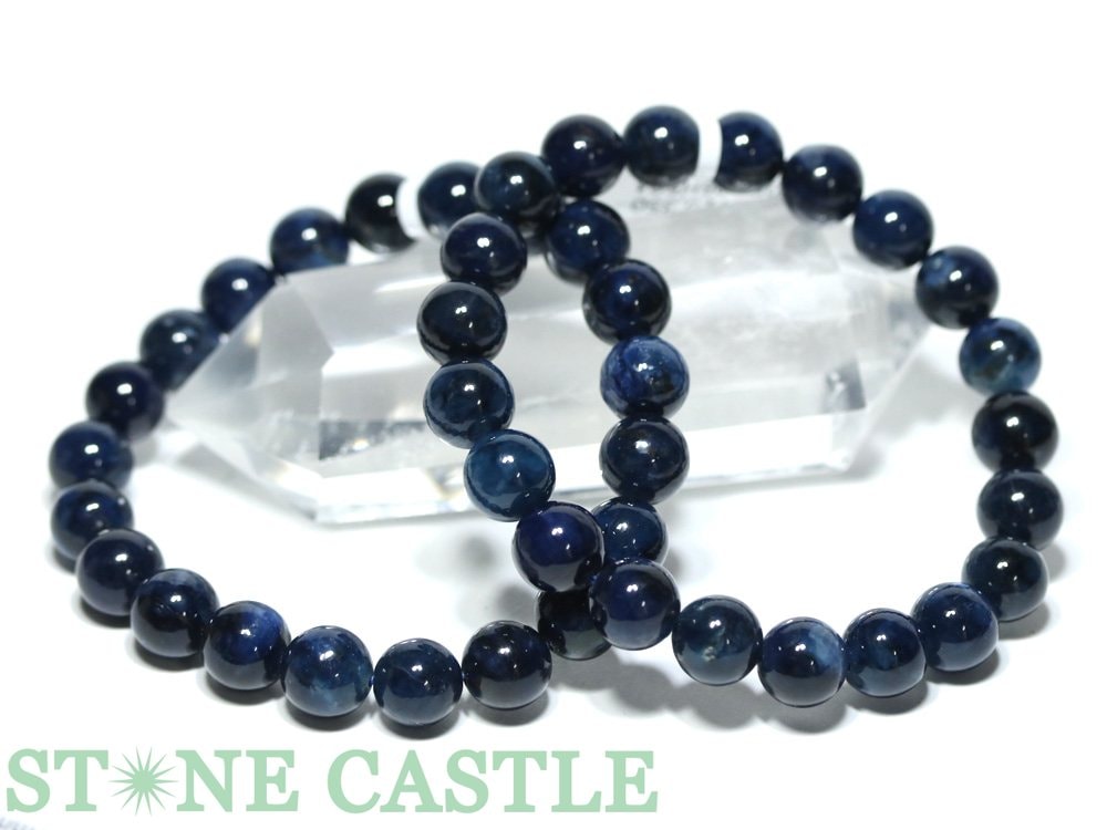 ブルースギライトのブレスレット ☆高品質☆【ブレスレット】ブルースギライト (3A) (約9～9.5mm