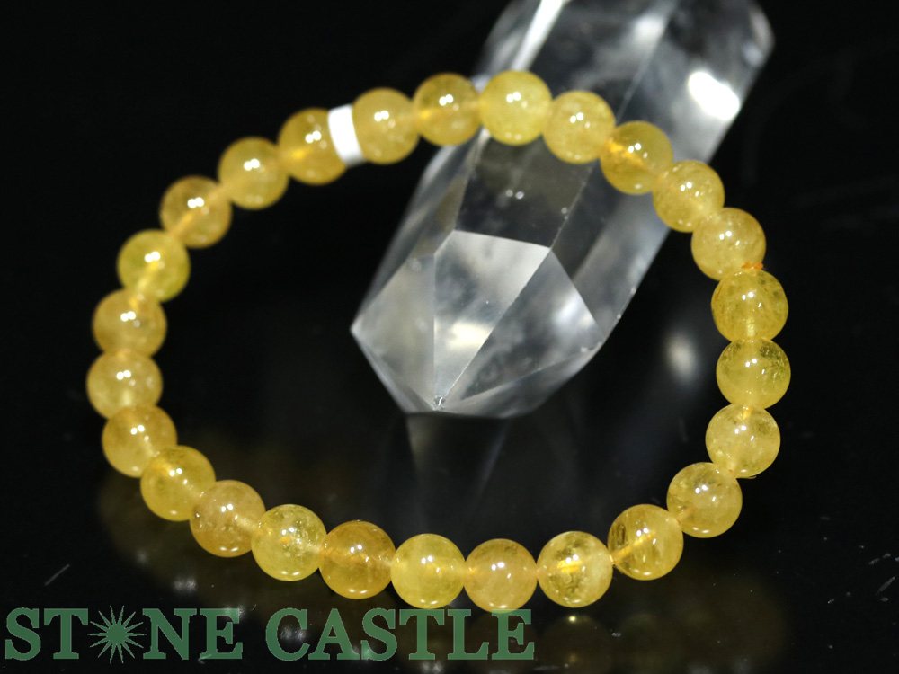 ゴールデンタンビュライト 超希少・最[高品質]ゴールデンダンビュライトブレスレット（約