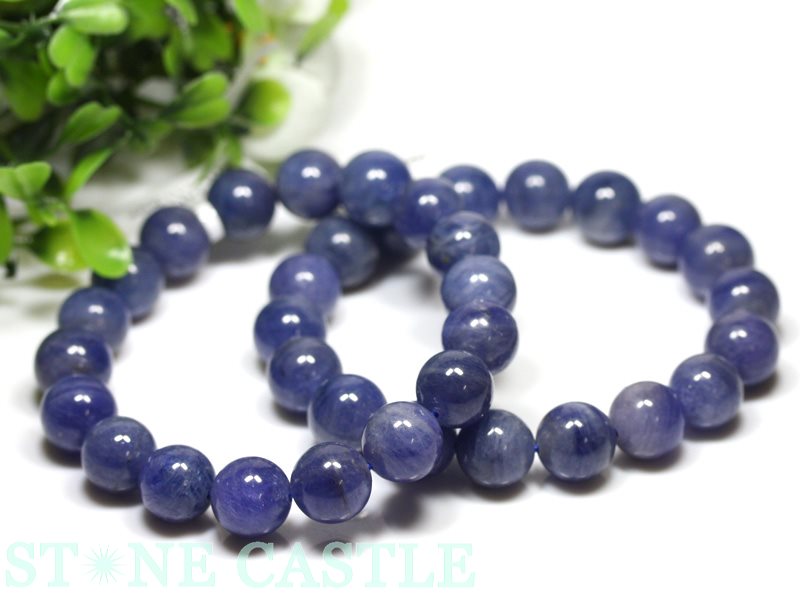 ☆高品質☆【ブレスレット】タンザナイト (3A) (約11~11.5mm) (ケース ☆高品質☆【ブレスレット】タンザナイト (3A) (約11~11.5mm) (ケース