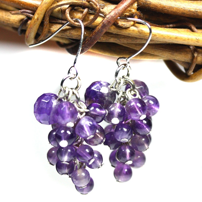 レア！天然石　アフガナイト　ワイヤーラッピング　ピアス　14kgf レア！天然石 アフガナイト ワイヤーラッピング ピアス 14kgf