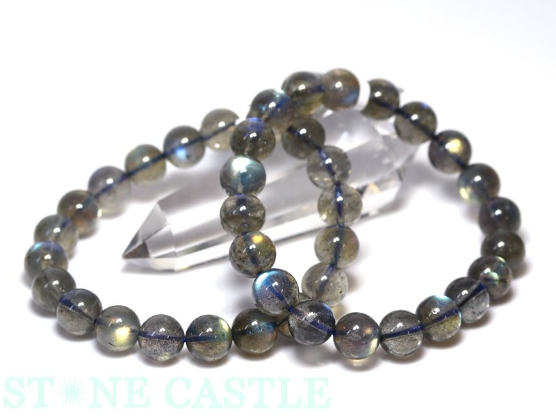 ☆高品質☆【ブレスレット】ラブラドライト (最高級) (約10mm) ☆高品質☆【ブレスレット】ラブラドライト (最高級) (約10mm) 【公式
