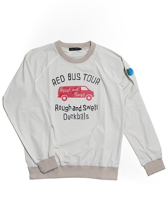 rough & swell Mサイズ ホワイトピンクシャツ rough & swell | STORAGE ONLINE STORE