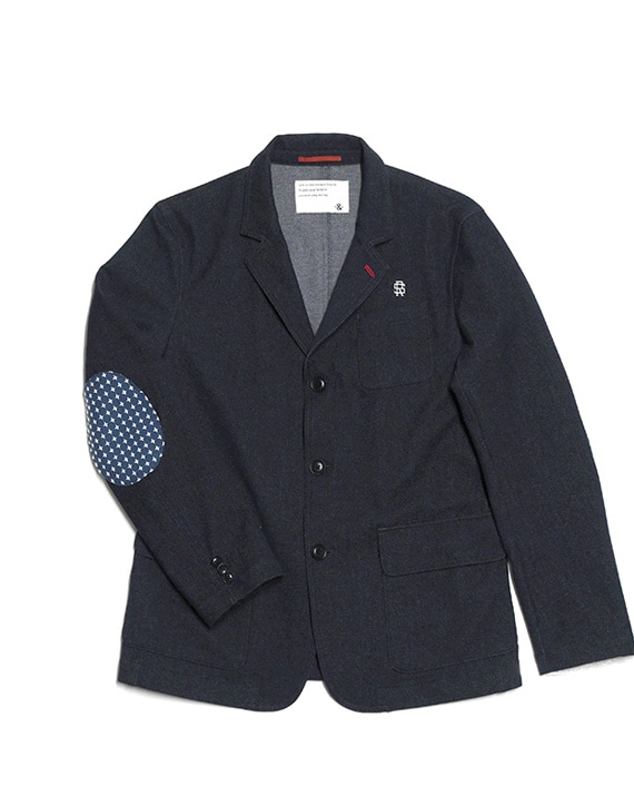 お値下げ　新品未使用　ROUGH&SWELL ジャケット　ネイビー　XL 大きいサイズ ジャケット アウター メンズ QZILLA カジュアル 秋